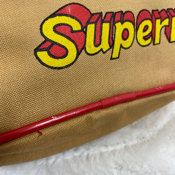 Superman DC RARE 1997 Tote, Lunchbox canvas Bag - Picture 14 of 15